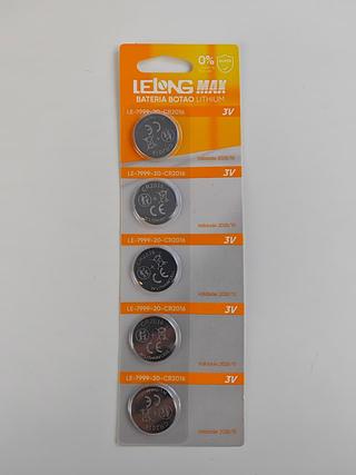 BATERIA BOTAO LITHIUM 3V CR2016 LELONG