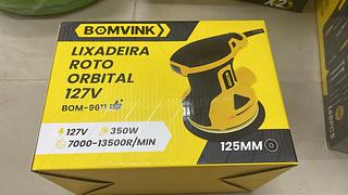 LIXADEIRA ROTO-ORBITAL ELÉTRICA 127V BOMVINK