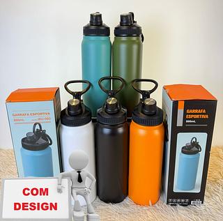 GARRAFA ESPORTIVA 800ML （COM DESIGN）