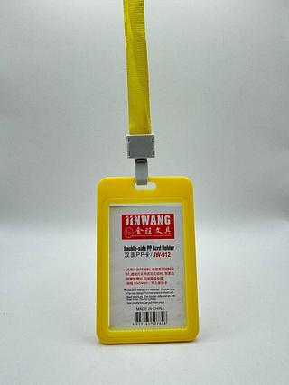 CRACHA PARA DOCUMENTOS DOUBLE-SIDE PP CCRD HOLDER