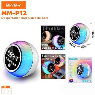 LUMINARIA E DESPERTADOR RGB LED MINIMEN