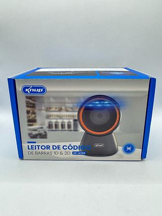 LEITOR DE CODIGO DE BARRAS 1D & 2D KNUP