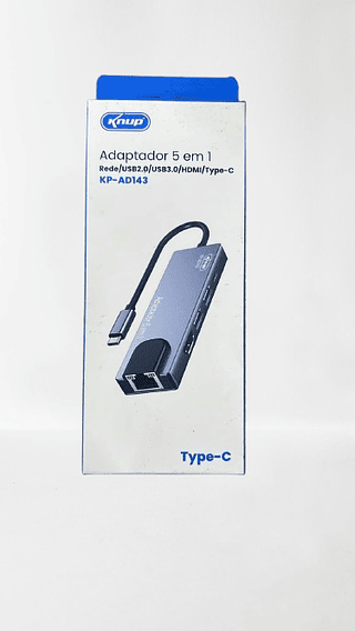 ADAPTADOR 5 EM 1 TYPE-C KUNP