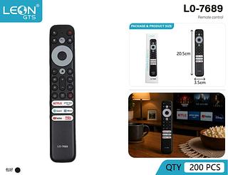 CONTROLE REMOTO TCL C/NETFLIX/STAN PRIME VIDEO/DISNEY+/YOUTUBE TCL CHANNEL LELONG