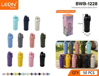 GARRAFA DE AGUA COM CANUDO FLIP 550ML