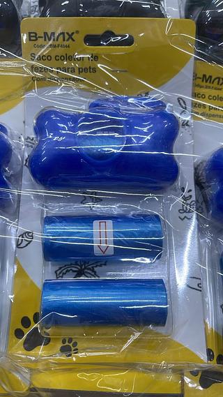 SACO COLETOR DE FEZES PARA PETS B-MAX