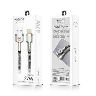 CABO USB PARA IOS HREBOS PREMIUM