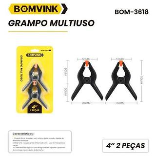 GRAMPO MULTIUSO 2 PEÇAS BOMVINK
