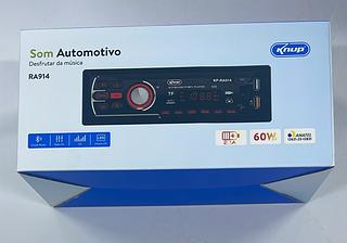 SOM AUTOMOTIVO 60WX4 USB MP3/WWA LED DISPLAY KNUP