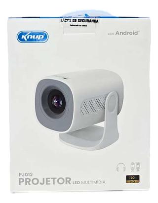 PROJETOR LED MULTIMIDIA COM ANDROID 720P HD KNUP