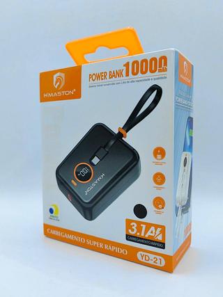 POWER BANK PORTATIL MULTIPLAS SAIDA 10000MAH 3.1A HMASTON PRO