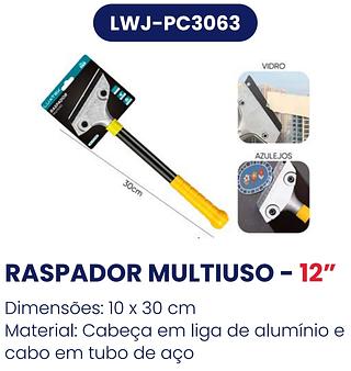 RASPADOR MULTIUSO 12`` LUATEK