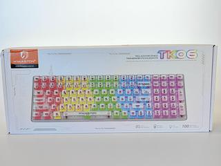 TECLADO MECANICO TRASPARENTE E ELEGANTE HMASTON