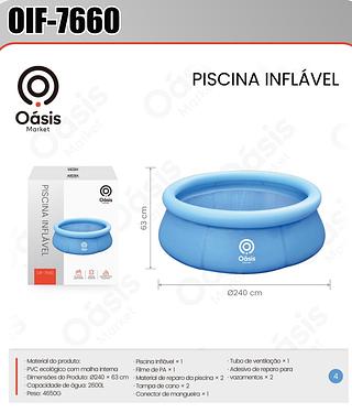 PISCINA INFLAVEL OÁSIS MARKET
