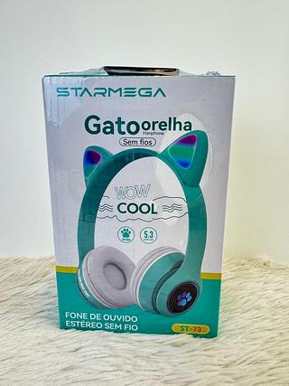 FONE DE OUVIDO ORELHA DE GATO STAMEGA