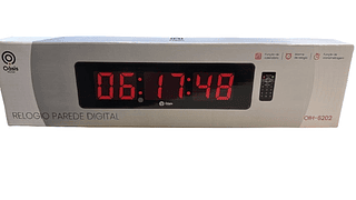 RELOGIO DIGITAL PARA PAREDE OASIS