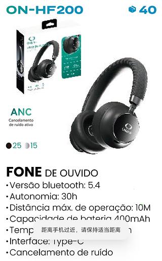 FONE DE OUVIDO BLUETOOTH ONISTEK