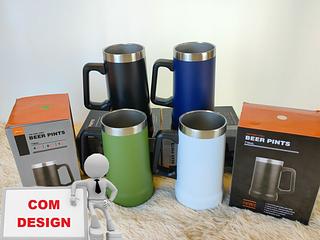 CANECA TERMICA TEH STAY CHILL BEER PINTS 710ML (COM DESIGN)