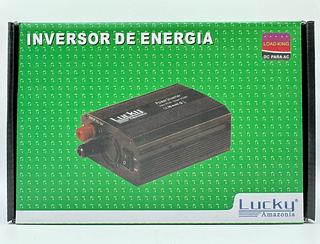 INVERSOR DE ENERGIA DC24V/AC110V LUCKYAMAZONIA