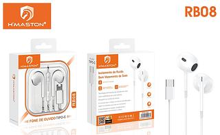 FONE DE OUVIDO ESTEREO TIPO-C HMASTON