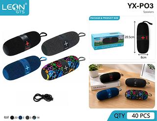 CAIXA DE SOM WIRELESS A PROVA DÁGUA LEON PRIME