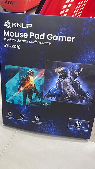 MOUSE PAD GAMER 250X300X3,2MM KNUP