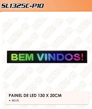PAINEL DE LED 130*20CM LELONG