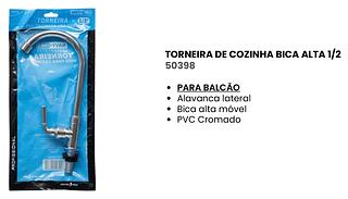 TORNEIRA INOX PARA COZINHA NAVY+TOOLS