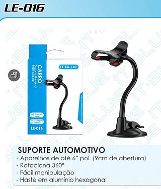 SUPORTE DE CARRO UNIVERSAL PARA CELULAR ITBLUE