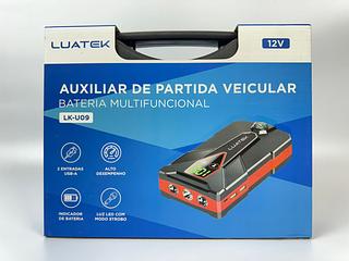 AUXILIAR DE PARTIDA VEICULAR BATERIA MULTIFUNCIONAL LUATEK
