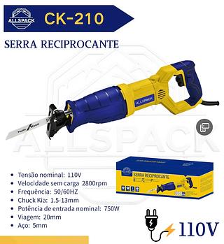 SERRA RECIPROCANTE 3000 RPM ALLSPACK