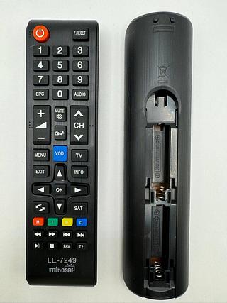 CONTROLE REMOTO RECPTOR DE MIBOSAT LELONG