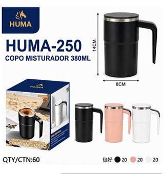 COPO DE AGITAÇÃO MAGNETIZADO MULTIFUNCIONAL 380ML HUMA