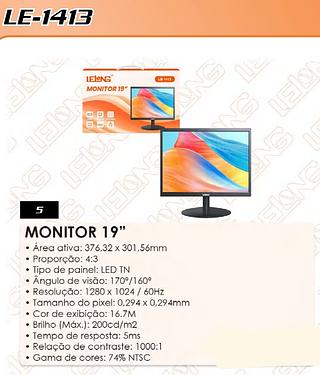 MONITOR 17`` 4:3 60HZ LELONG