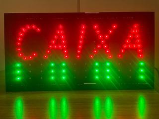 LETREIRO LUMINOSO ABERTO/FECHADO LELONG