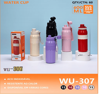 COPO TERMICO ESPORTIVO PARA CAFE 600ML(COM DESIGN)