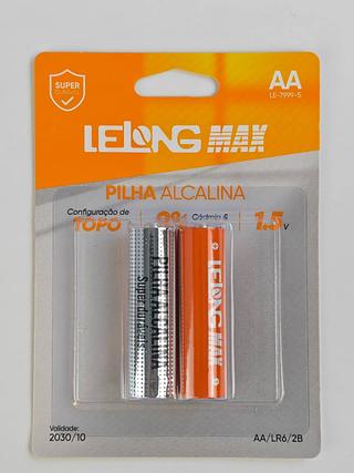 PILHAS ALCALINS 1.5V LELONG MAX