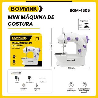 MINI MAQUINA DE COSTURA PORTATIL BOMVINK