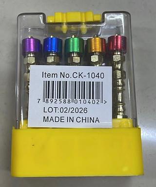 PONTA DE CHAVE DE FENDA 10PCS ALLSPACK