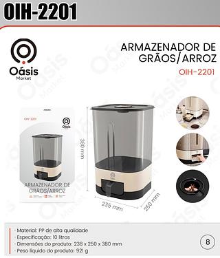 ARMAZENADOR DE GRÃOS/ARROZ OASIS MARKET
