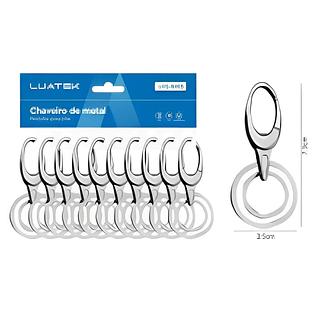 CHAVEIRO DE METAL LUATEK