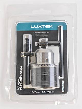 MANDRIL PARA FURADEIRA 1.5-13MM LUATEK