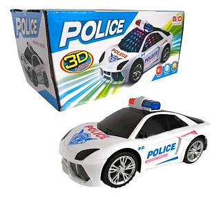 MINI VEICULO DE PLASTICO POLICE CAR 3+AGES