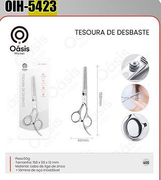 TESOURA DE DESBASTE OASIS MARKET