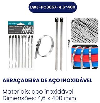 ABRAGADEIRA DE ACO INOXIDAVEL LUATEK