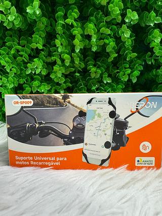 SUPORTE UNIVERSAL PARA MOTO RECARREGAVEL OBERON
