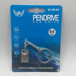 MINI PENDRIVE CHAVEIRO 64GB USB DRIVE ALTOMEX