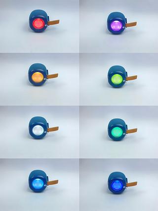 CAIXA DE SOM BLUETOOTH FABRIC RGB KBROAD