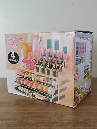 COSMETIC STORAGE BOX 4 DRAWER