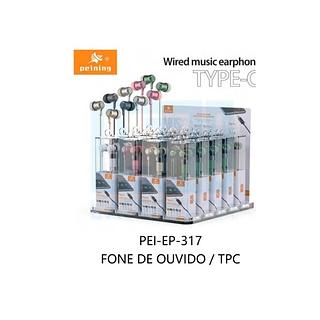 FONE DE OUVIDO ESTEREO DE ALTA QUALIDADE PEINING